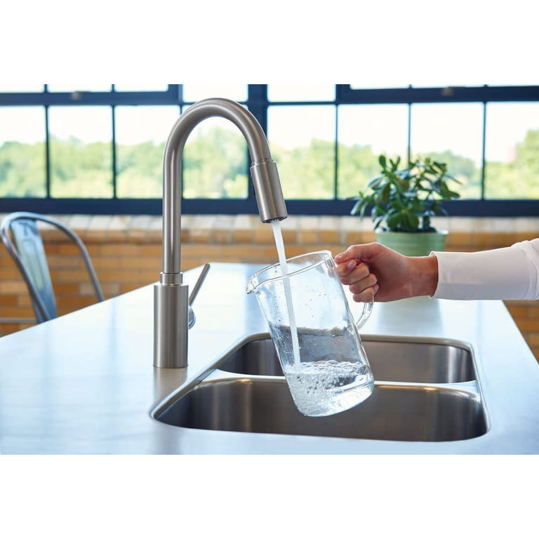 MOEN 7882BZG Genta LX Pull Down Sprayer Kitchen Faucet in Bronzed