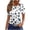 #0047-Navy, variant on Womens Tops Short Sleeve Summer Blouses Crew Neck Dressy Casual Fashionable Printed T Shirts