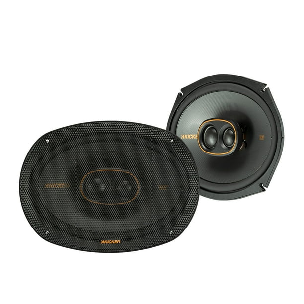 Kicker 47KSC69304 6x9" (160x230mm) 3Way Speakers With1"(25mm) And .75