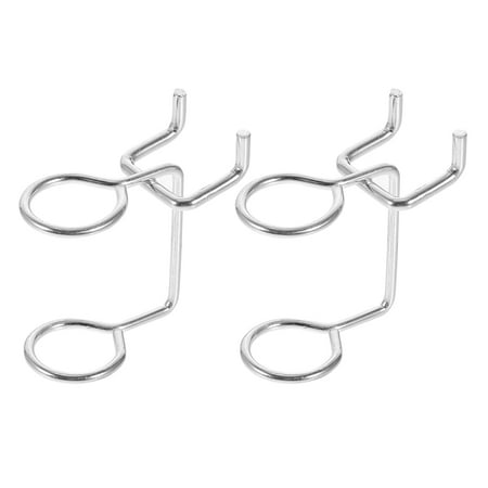 

10 Pcs Screwdriver Organizers Pegboard Multi-tool Holders Double-ring Racks