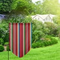 thumbnail image 4 of Sigee Mexican Serape Blanket Stripes Printed Flag12.5 * 18in Outdoor Yard Flags For Garden Decor, 4 of 9