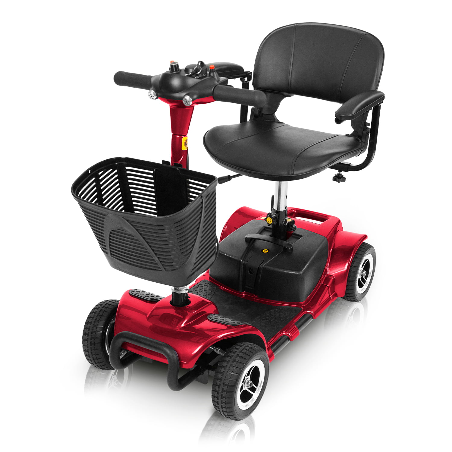 Hjælp forpligtelse fiktion Vive 4 Wheel Mobility Scooter, Adults, Supports up 265lb - Walmart.com