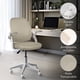 thumbnail image 3 of MAGMALIFE Silla de Oficina Natti Ergonómica con Respaldo de Malla Transpirable, Altura e Inclinación Ajustables, Reposabrazos Abatibles 90°, Ruedas 360° Silenciosas y Base Reforzada, Soporta 150 kg, 3 of 8