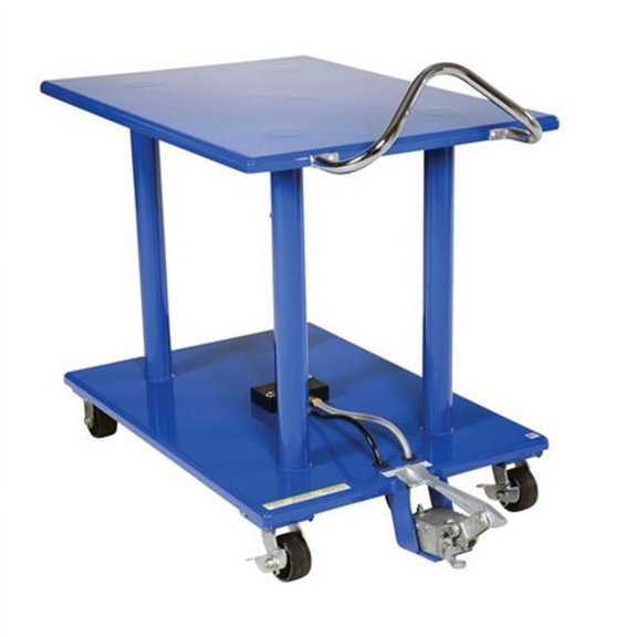 Vestil HT-20-3042 Hydraulic Post Table, 30 x 42 in. - 2000 lbs