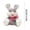 B, variant on Hometravel Waving Stuffed Bunny Toy, Singing Plush Easter Rabbit with Floppy Ears, Interactive Soft Animal Doll for Spring, Home Decor