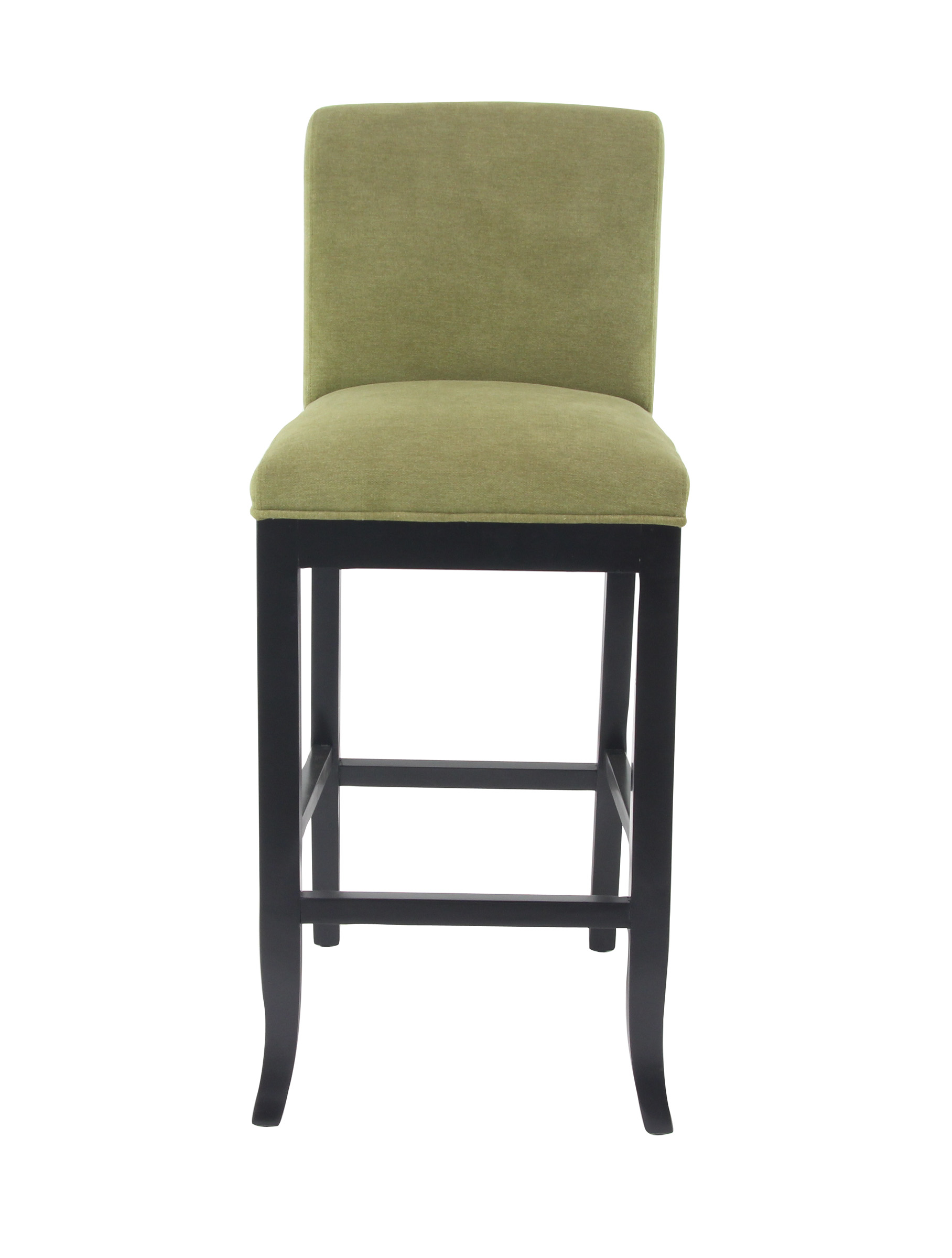 Decmode Eclectic 42 X 19 Inch Green Bar Stool