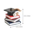 thumbnail image 2 of 4pcs Cake Decorative Toppers Book Shape Cake Ornaments for Graduation Birthday, 2 of 6