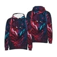 thumbnail image 6 of Bingfone Cool Wolf Head Men's Drawstring Hoodie Long Sleeve Pocket Sweatshirts-4X-Large, 6 of 6