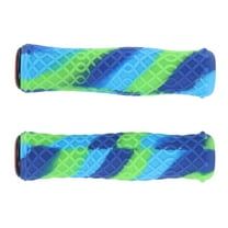 HOMEMAXS Durable Silicone Bike Handlebar Grips for Cycling with Ergonomic Design and Non Slip Grip