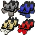 thumbnail image 2 of Yeacher Car Seat Covers Front and Rear Split Bench Protection 5 Seaters Easy to Install Compatible with 90% Vehicles (Auto Truck Van SUV), 2 of 6