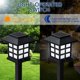 thumbnail image 4 of 6pcs Luz Led Solar Pasarela Al Aire Libre Patio Lámpara De Jardín-luz Blanca, 4 of 5
