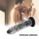 thumbnail image 3 of Condón reutilizable con anillos de cristal para pene, 1 unidad TFixol Producto vivo, 3 of 7