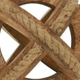 thumbnail image 2 of Natural Wooden Rope Decorative Orb, 2 of 3