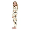 thumbnail image 4 of Fluffy Pajamas Set Fuzzy Winter Warm Pj Sets Pullover Tops and Long Pants Chickens Pattern Large, 4 of 8