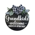 thumbnail image 1 of TIMIFIS Door Plate 3D Welcome Hanger Funny Welcome Sign Home Outdoor Decor 11.8Inch, Door Hanger Welcome Sign Home Decor Funny Words Door Hanger Home Decoration, 1 of 5