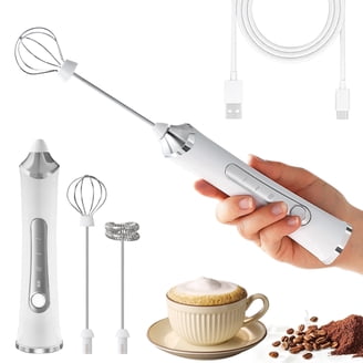 InstaWhisk Rechargeable Milk Frother With Variable Speed - Handheld Frother Wand For Latte, Cappuccino, Matcha, Protein Shakes