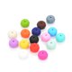 thumbnail image 1 of Mini cuentas de silicona en forma de donut, cuentas de epoxi de color naranja y sandía, accesorios colgantes de joyería hechos a mano, 1 of 6