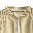 thumbnail image 5 of NIEWTR Baby Boy Swimsuit Long-Sleeve One Piece Zipper Toddler Bathing Suit with a Swim Cap(Yellow,2-3 Years), 5 of 7