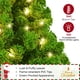 thumbnail image 5 of Árbol de Navidad Yaheetech Flocado Preiluminado 4.5 Pies con 100 Luces Blancas Cálidas, 5 of 9