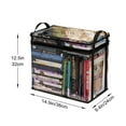 thumbnail image 3 of Clearance Student Book Storage Bag Transparent Storage Box Foldable Handheld Books School Supplies Organising Box, 3 of 3