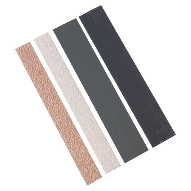 4 Pcs Guitar Fret Leveler Beam Sandpaper With Multiple Grit Levels, Universal Tool For Guitar Maintenance