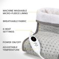 thumbnail image 3 of Electric Foot Warmer Feet Warmer Home Office Under Table Desk Soft Breathable, 3 of 5