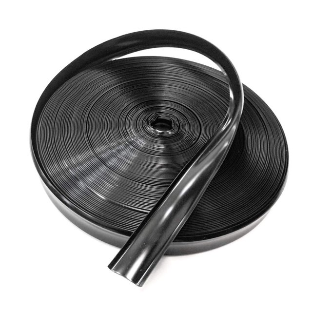 QPN Vinilo Negro 7/8" Inserto Moldura Trim Tornillo Cubierta RV Camper Travel Trailer (100 pies Negro)