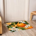 thumbnail image 6 of Tangerine Polyester Non-Slip Indoor Rugs Chair Mat Floor Carpet Machine Washable, 6 of 6