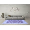 thumbnail image 3 of Ahgly Company Indoor Rectangle Oriental Blue Traditional Area Rugs, 7' x 10', 3 of 4