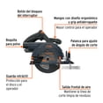 thumbnail image 2 of Sierra circular 6-1/2', 20V, s/accesorios, MAX negro, 2 of 3