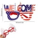 thumbnail image 3 of Gafas Decorativas para Fiestas Temáticas Del Día de La Independencia, Adornadas con Letras, Sombrero y Bandera. Montura de Gafas Ideal para Fiestas Del Día de La Independencia., 3 of 6