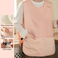 thumbnail image 3 of Shoreew Vest Style Apron for Women Kitchen Cooking Smock with Handy Wipe And Pockets Sleeveless Cooking Apron for Home Painting BBQ Hosting, 3 of 6
