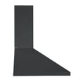 thumbnail image 4 of Ancona 24 440 CFM Convertible Wall Mount Pyramid Range Hood in Matte Black, 4 of 5