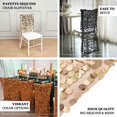 thumbnail image 4 of Efavormart Champagne Big Payette Sequin Chiavari Chair Slipcover, Wedding Chair Back Cover, 4 of 11