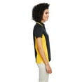 thumbnail image 3 of Ladies' Flash Snag Protection Plus IL Colorblock Polo - BLACK/ SNRY YLLW - 3XL, 3 of 3