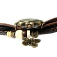 thumbnail image 3 of Vintage Women's Watch Bohemian Handmade Leather Watch Quartz Wrist Watch Fashion, Brown, 3 of 4