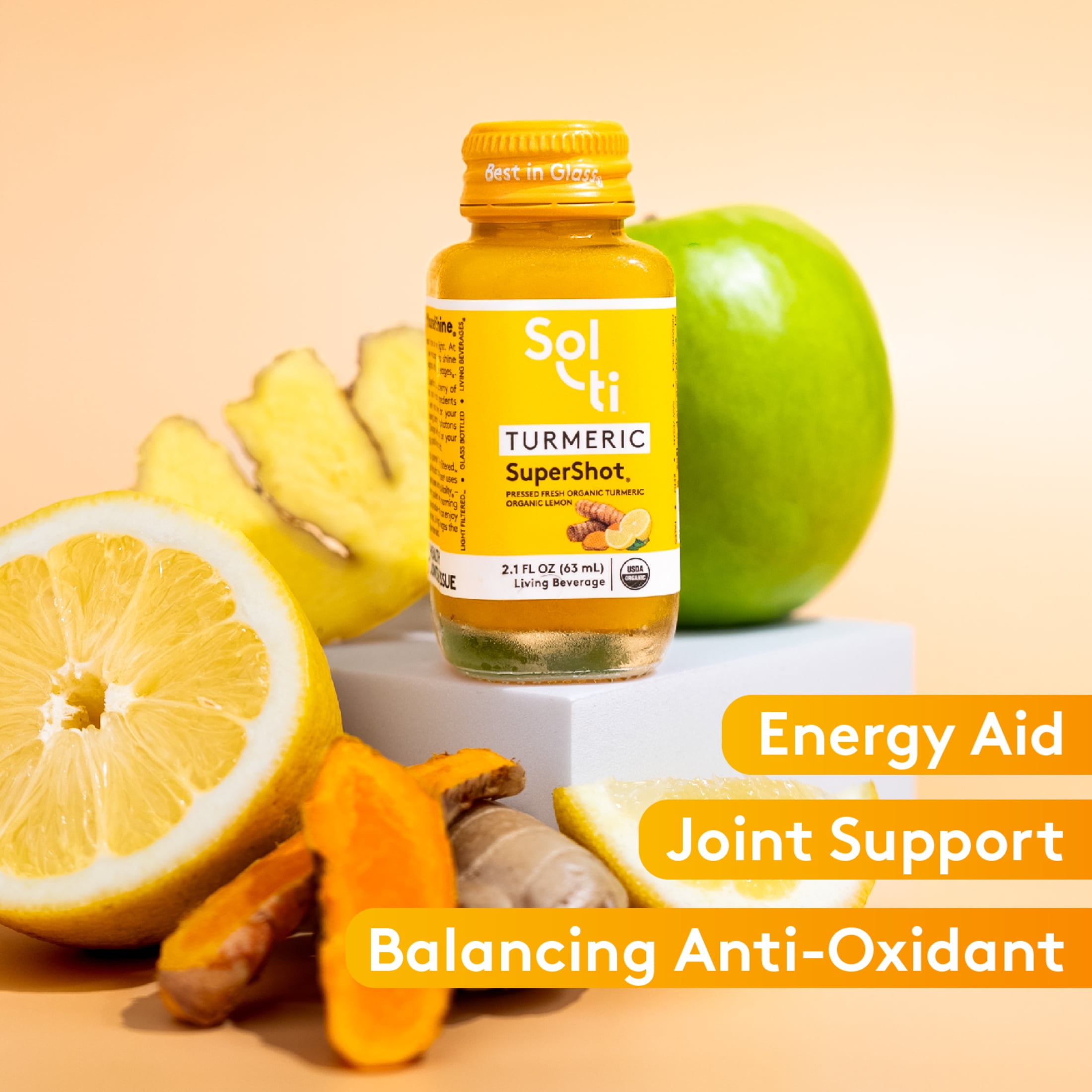 Sol-Ti SuperShot Turmeric Living Beverage 2.1 fl oz