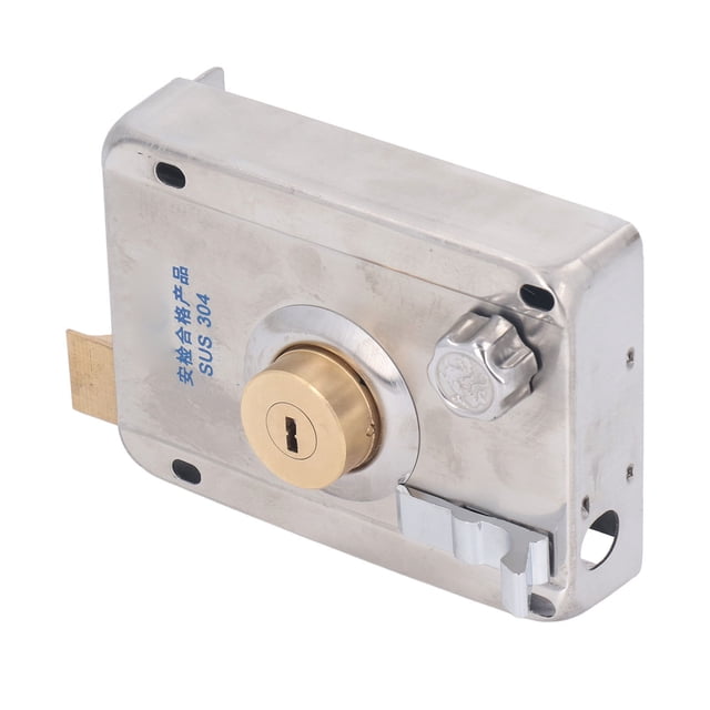 Juego De Puerta Con Cerradura, Cerradura Exterior Antirrobo De Diseño Retro Con 6 Llaves Para Seguridad En El Hogar