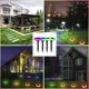 thumbnail image 4 of Spike Light Set Colorful Led Solar Energy Luz De Tierra A Prueba De Agua Sweethay HA025751-00, 4 of 5