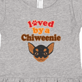 thumbnail image 4 of Inktastic Chiweenie Dog Gift Girls Toddler Dress, 4 of 5