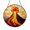 Stained Glass 5.9 Inch, variant on Volcanic Landscape Illustration Stained Glass Style Suncatcher – Nature Window Art