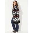 thumbnail image 4 of Catherines Women's Plus Size Classic Fair Isle Coatigan, 4 of 5