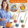 thumbnail image 2 of Kiplyki 1PCS 2-in-1 Long Handle Filter Skimmer Hot Pot Porridge Soup Spoon, 2 of 8