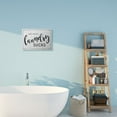 thumbnail image 2 of Stupell Industries Sassy Laundry Room Sign Funny Family Humor Canvas Wall Art Design by Lettered and Lined, 16" x 20", 2 of 6