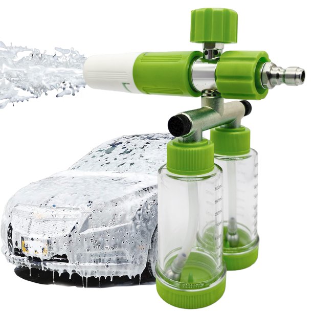 Rociador para Lavado Autos Lavadora Botellas Con Mano Doble Hervidor 100ML Verde