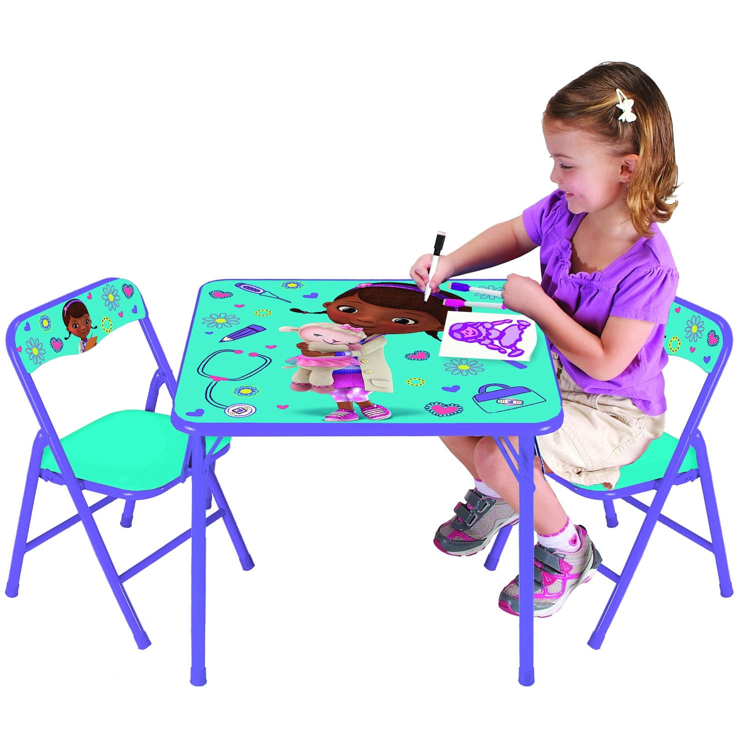 kids character tables
