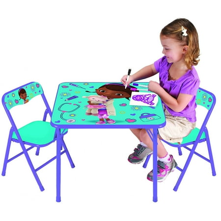 Disney Doc Mcstuffins On The Go Activity Table Set