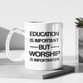 thumbnail image 4 of Gifts for Youth Pastor Coffee Mug Tea Cup Funny Cute Gag Bible Study Class Minister Faith Ministry Religious Organization Group Leader Appreciation Idea - Education Worship Importanter, 4 of 7