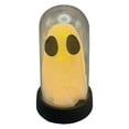 thumbnail image 5 of OIUR Halloween Ghost Decoration Lighted Ghost in Glass Dome Cloche Cute White Ghost with LED Light for Home Kitchen Mantel Tabletop Decor, 5 of 7