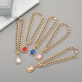 thumbnail image 5 of Water Drop Shape Cute Universal For Pets Cat And Dog Accessories Beautiful Necklaces Pet Collar Pet Supplies Pendants RED M, 5 of 8